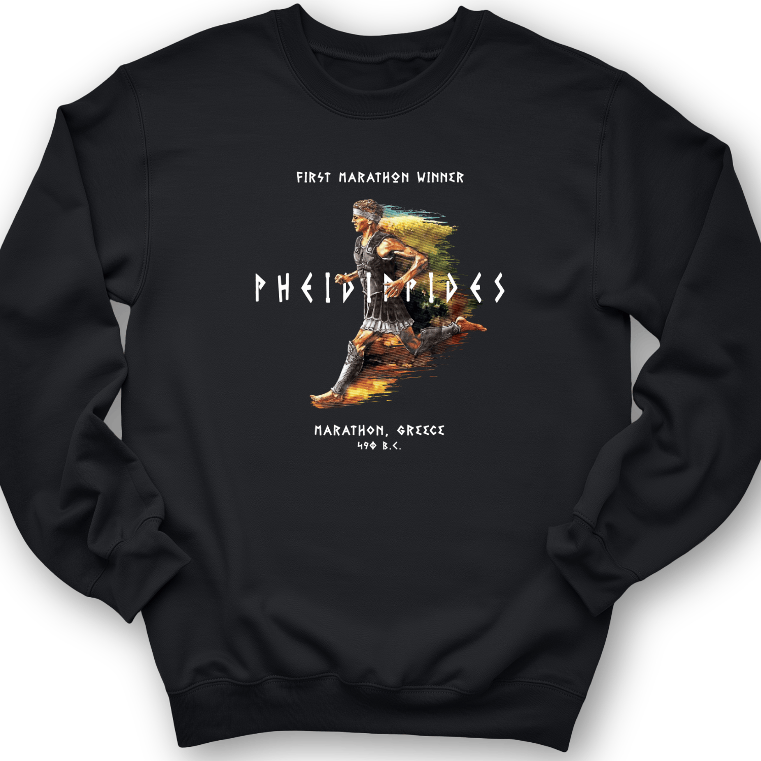 Marathon Run Crewneck