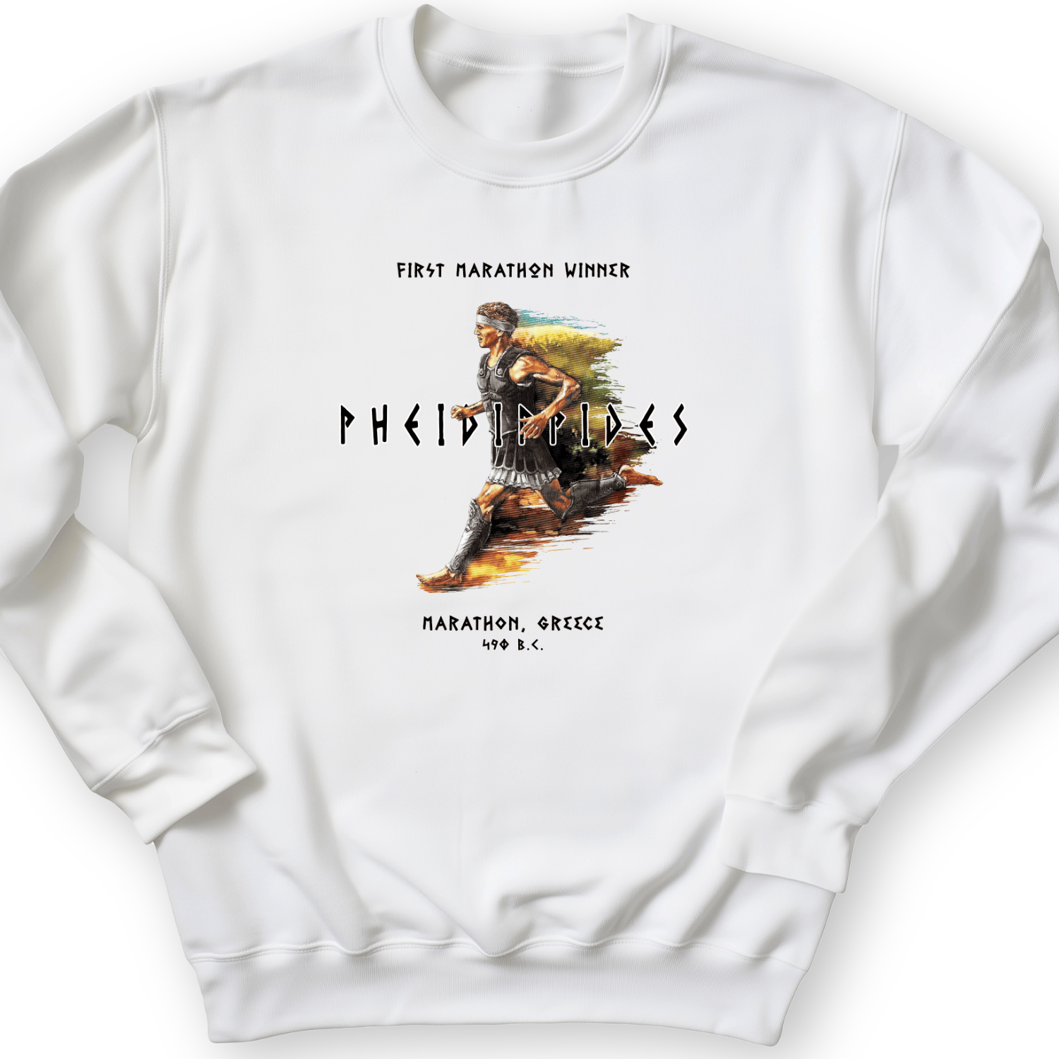 Marathon Run Crewneck