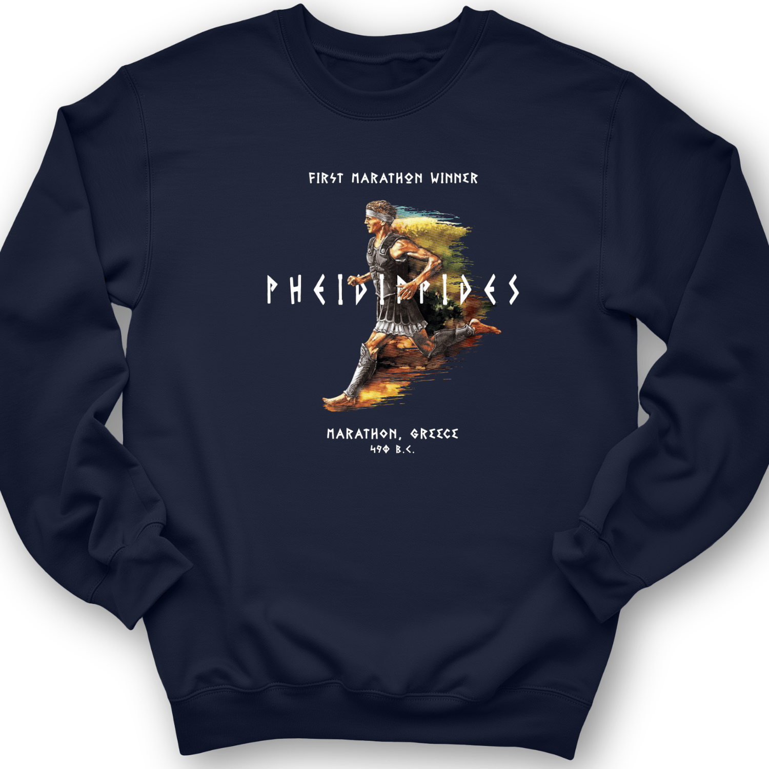Marathon Run Crewneck