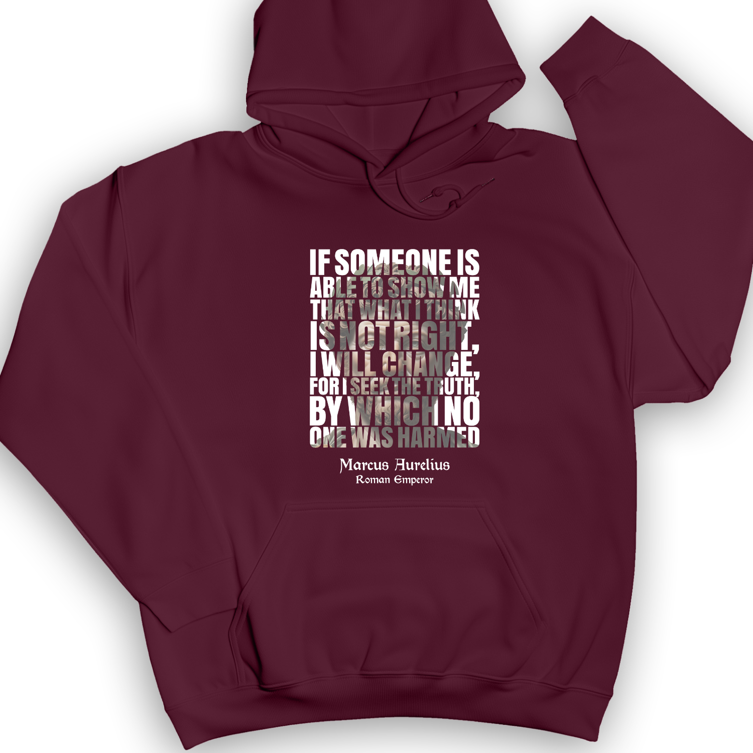 Marcus Aurelius Quote Hoodie