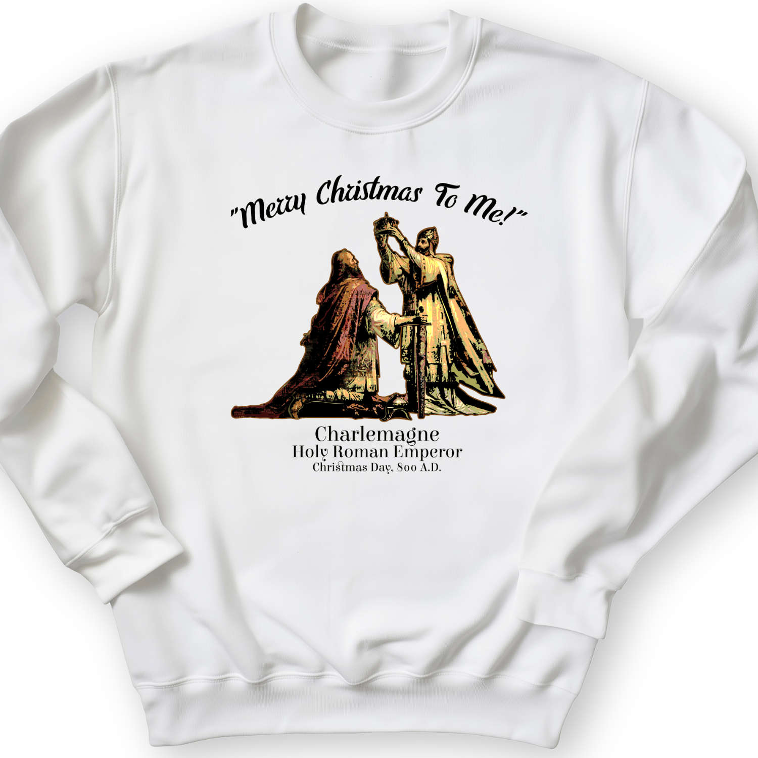 Merry Christmas Charlemagne Crewneck