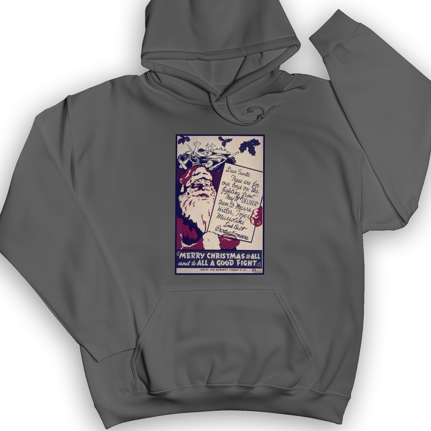 Merry Christmas To All And To All A Good Fight Hoodie