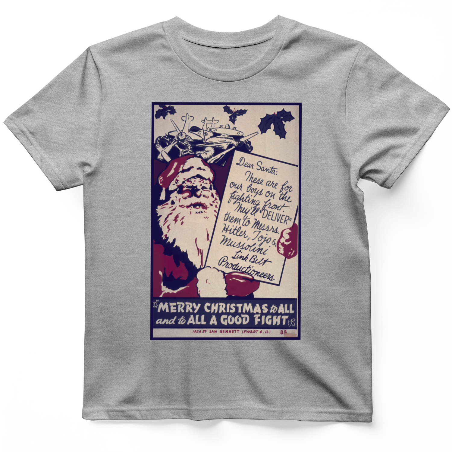 Merry Christmas To All And To All A Good Fight T-Shirt