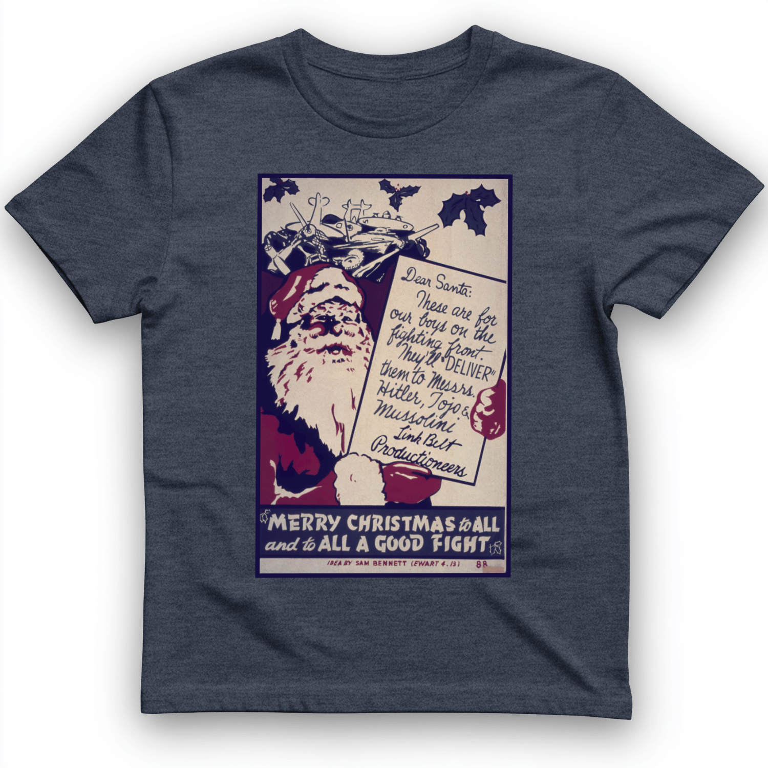 Merry Christmas To All And To All A Good Fight T-Shirt