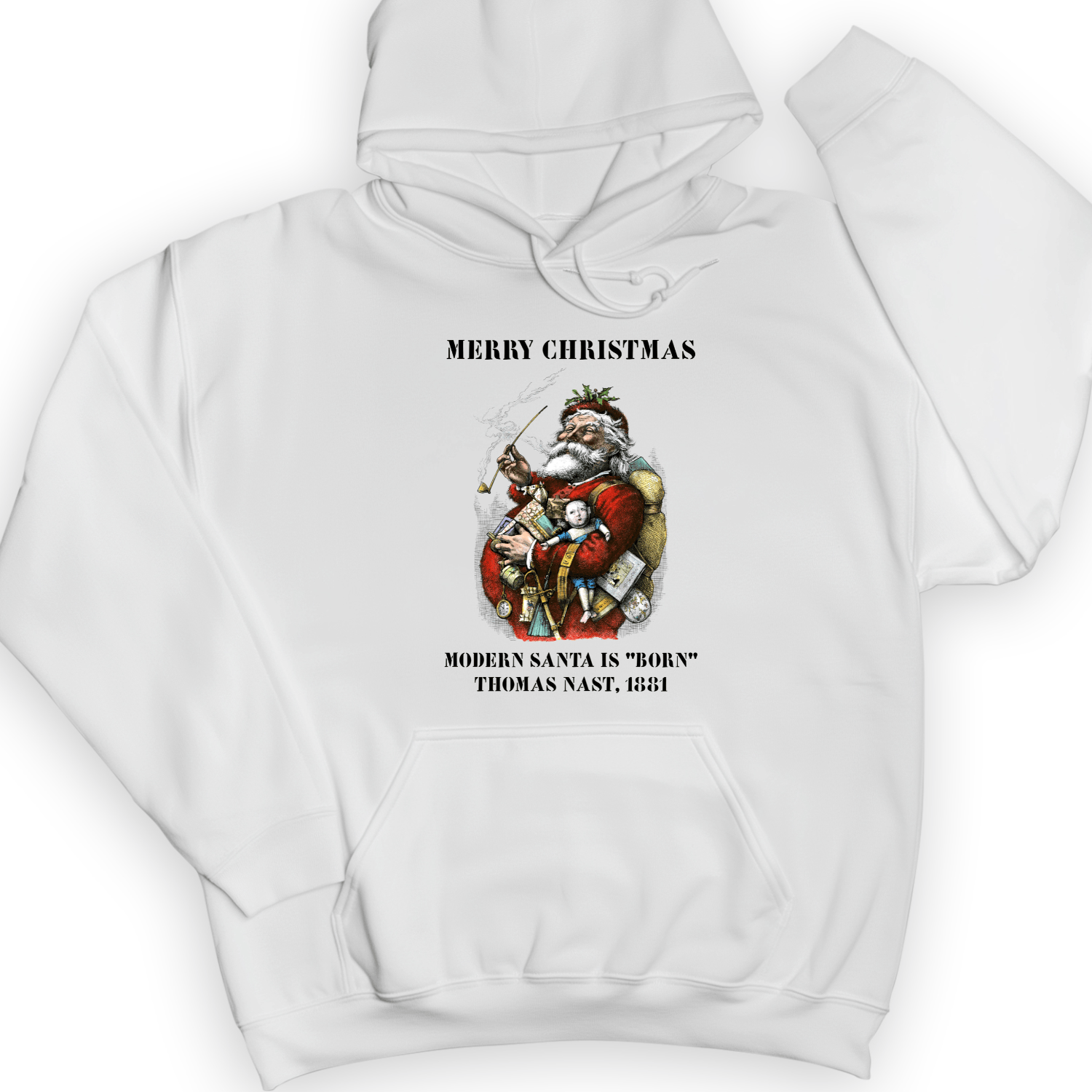 Modern Santa Claus Hoodie