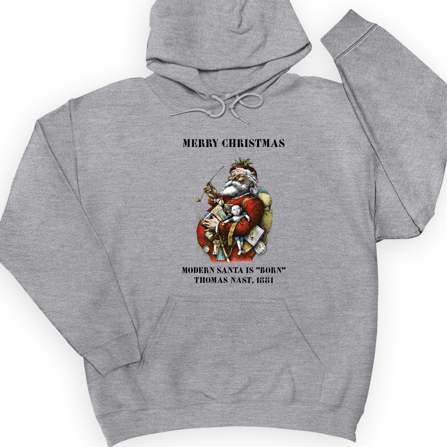 Modern Santa Claus Hoodie