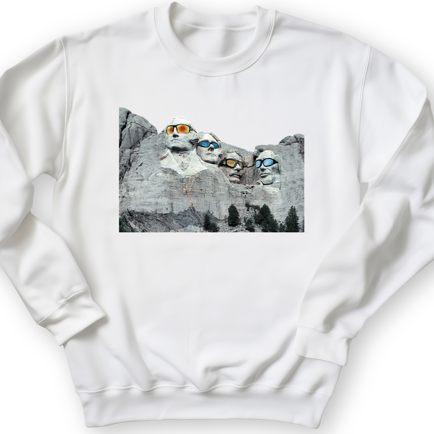 Mount Rushmore Shades Crewneck
