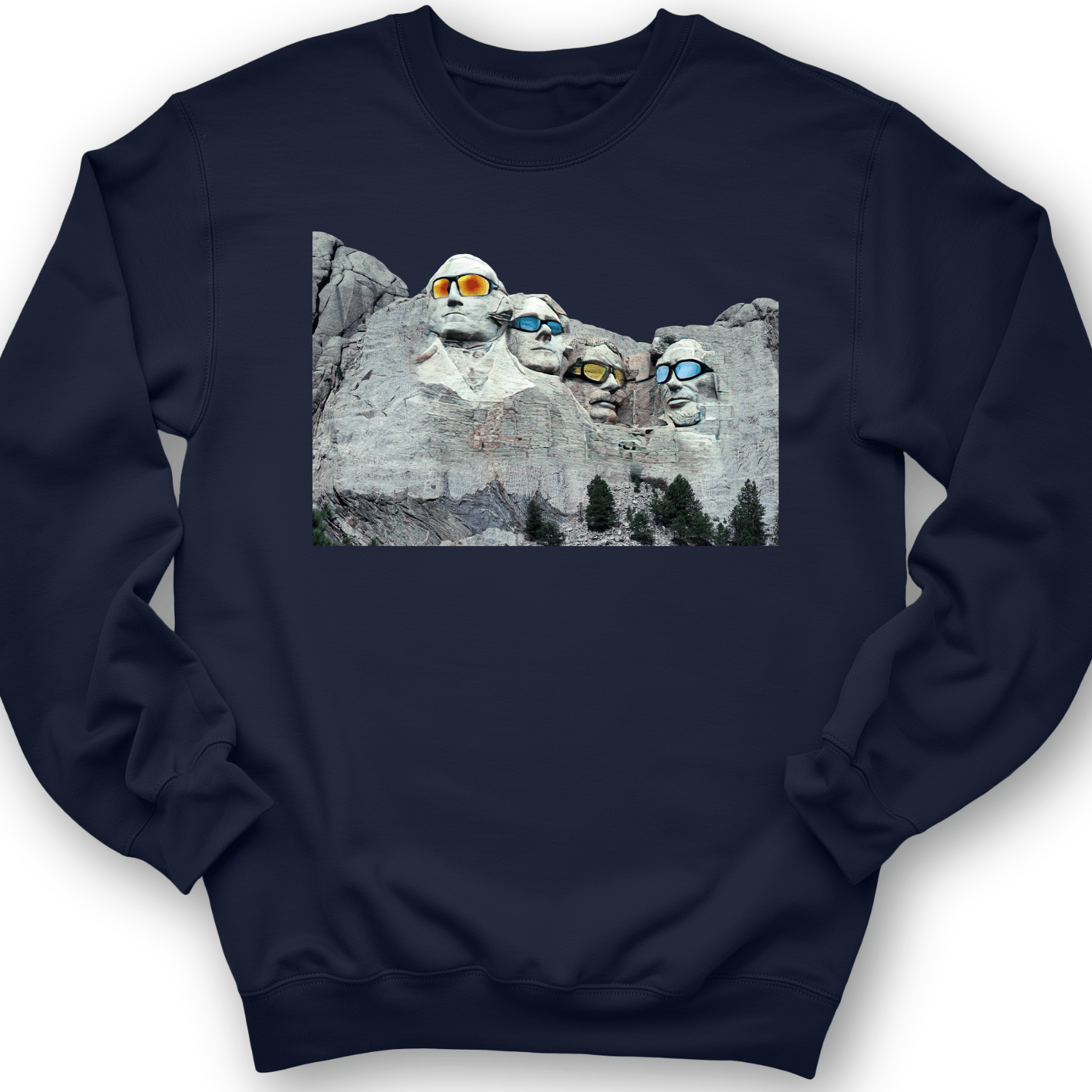 Mount Rushmore Shades Crewneck
