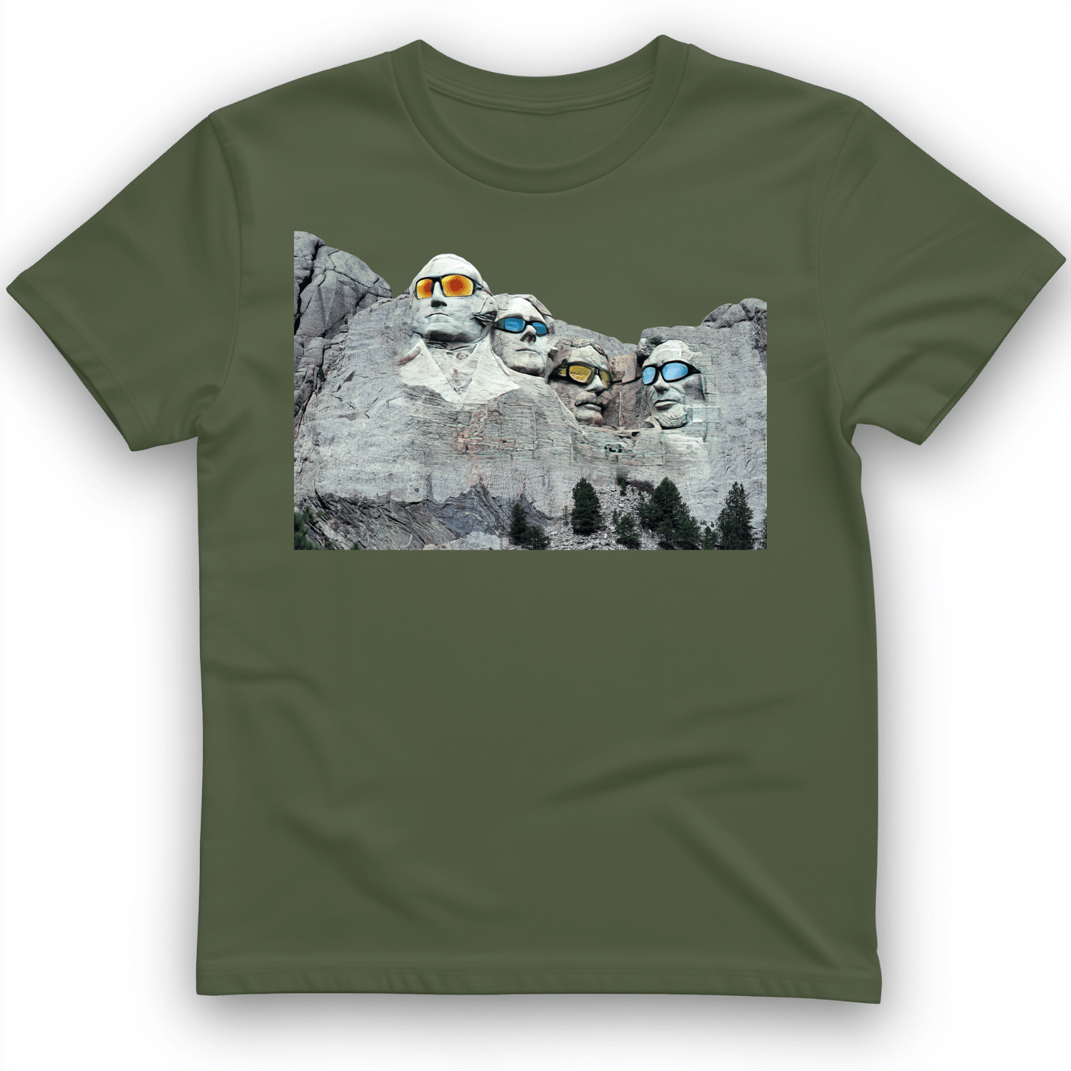 Mount Rushmore Shades T-Shirt