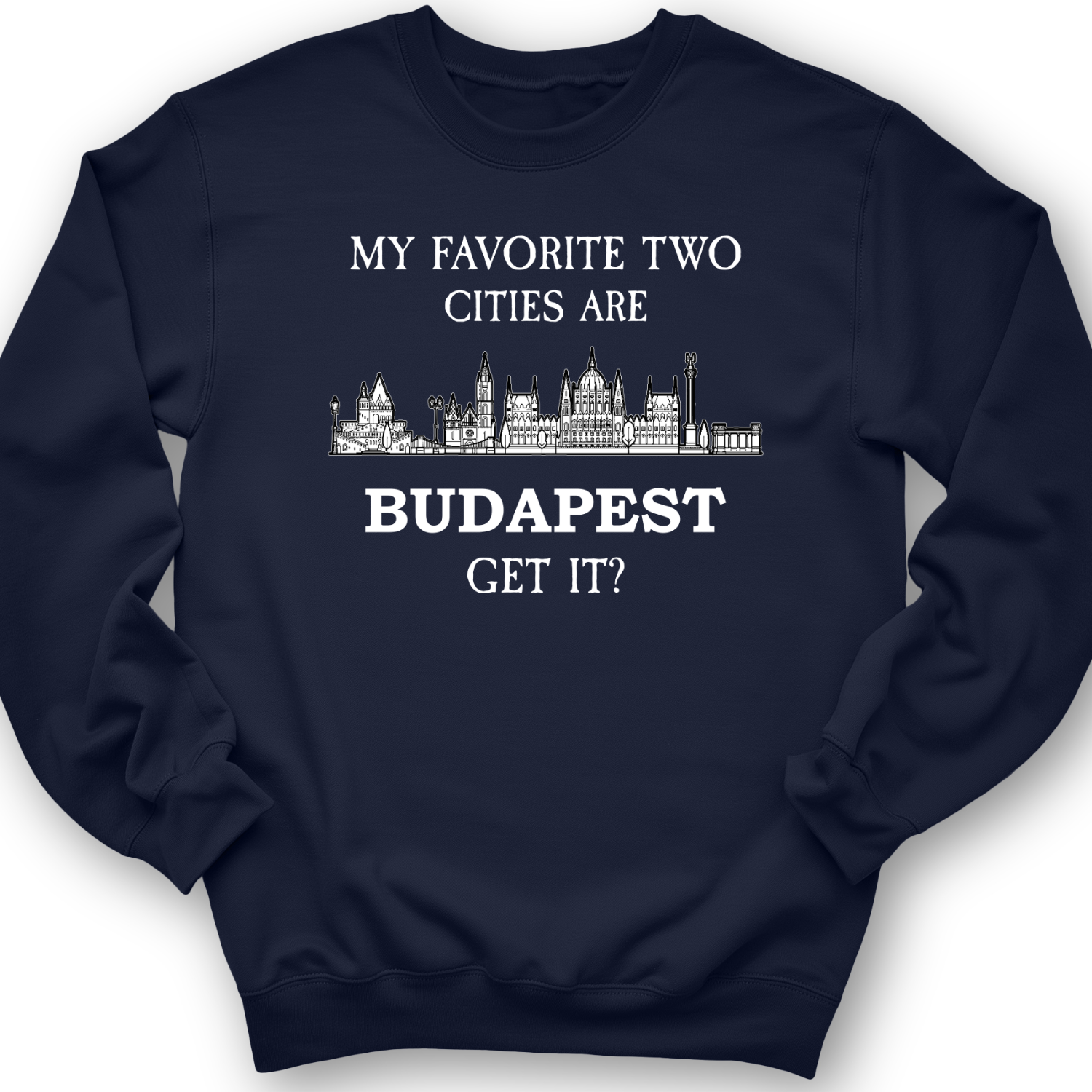 My Favorite Two Cities Crewneck