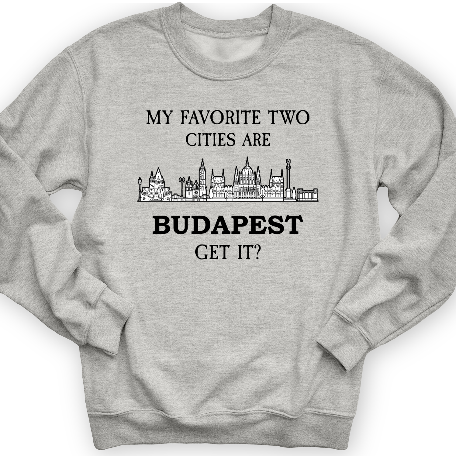 My Favorite Two Cities Crewneck