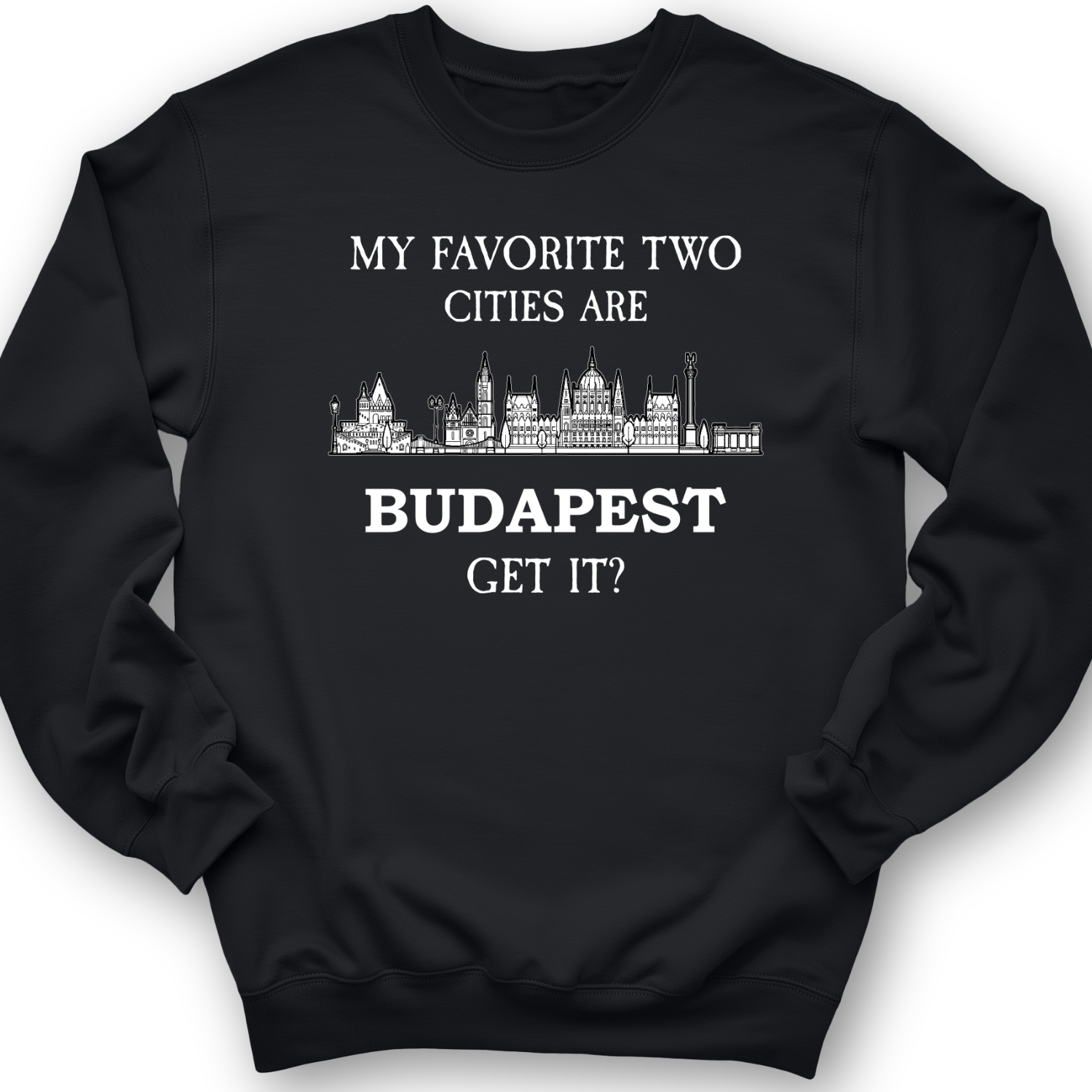My Favorite Two Cities Crewneck