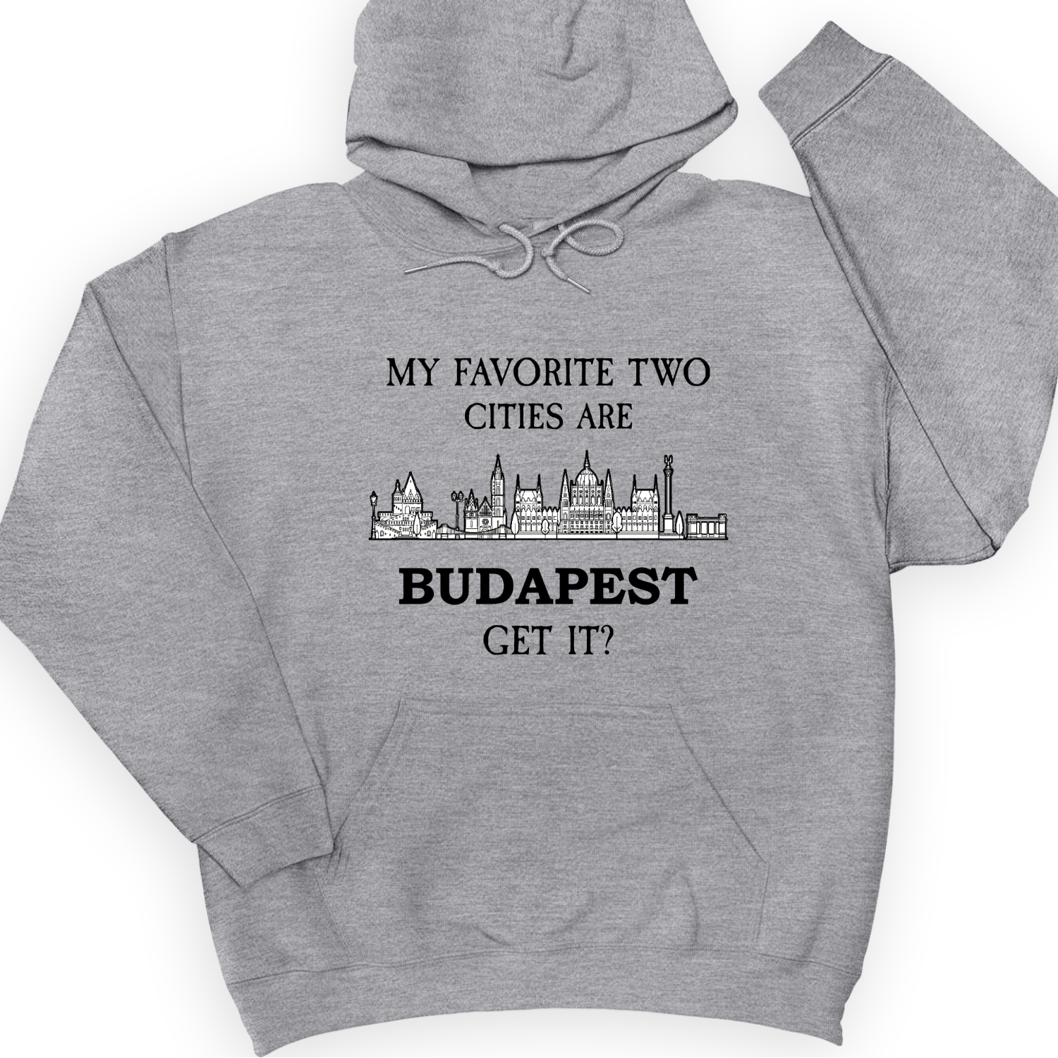 My Favorite Two Cities Hoodie