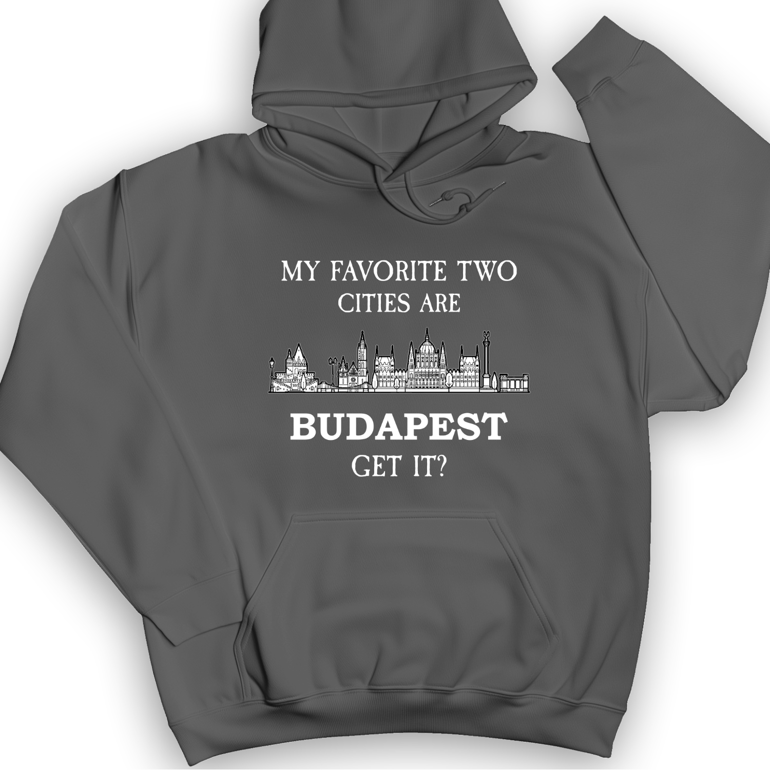 My Favorite Two Cities Hoodie