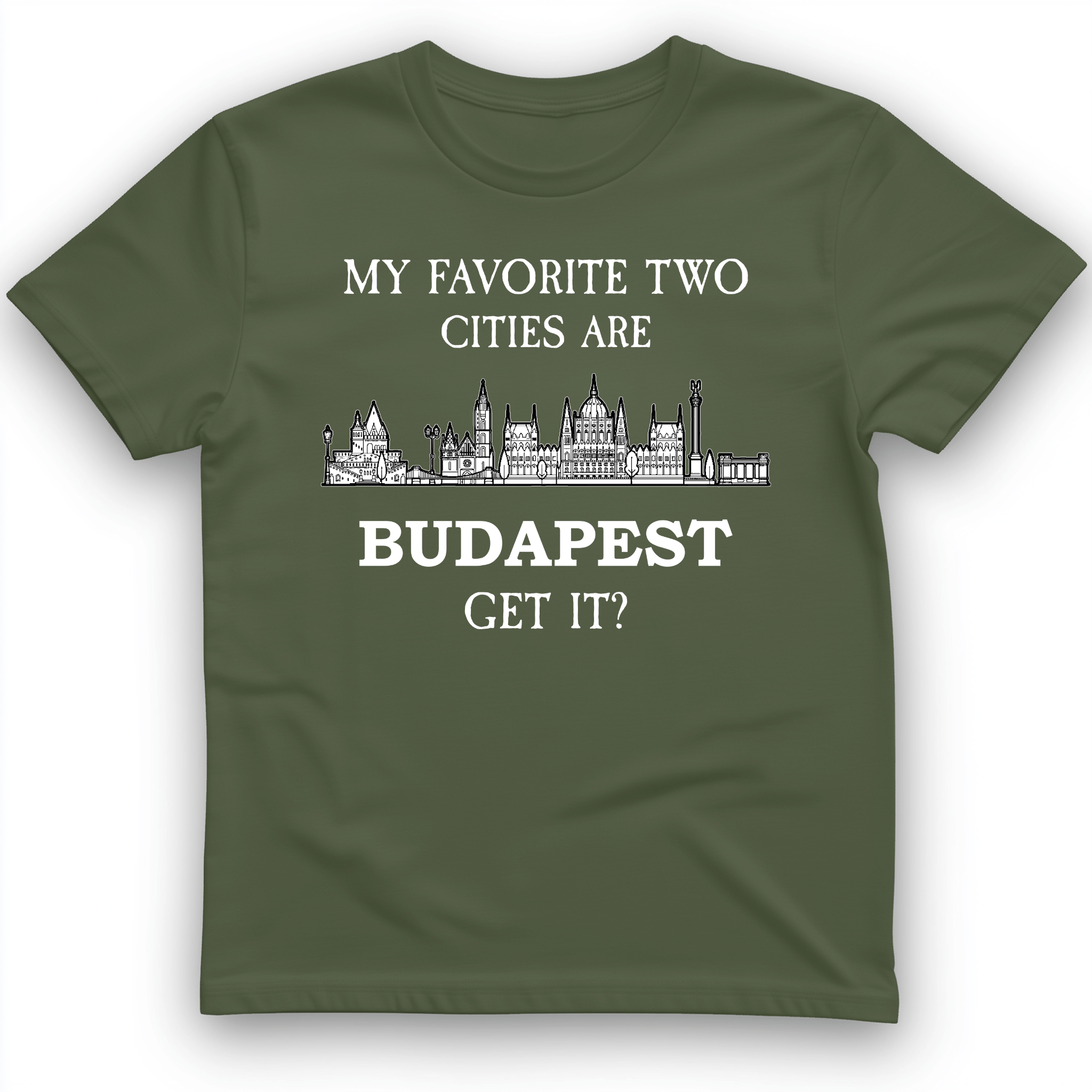 My Favorite Two Cities T-Shirt