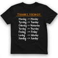 Nordic Gods Days Of The Week T-Shirt