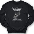 Out Of Ammo Throw Rocks Crewneck