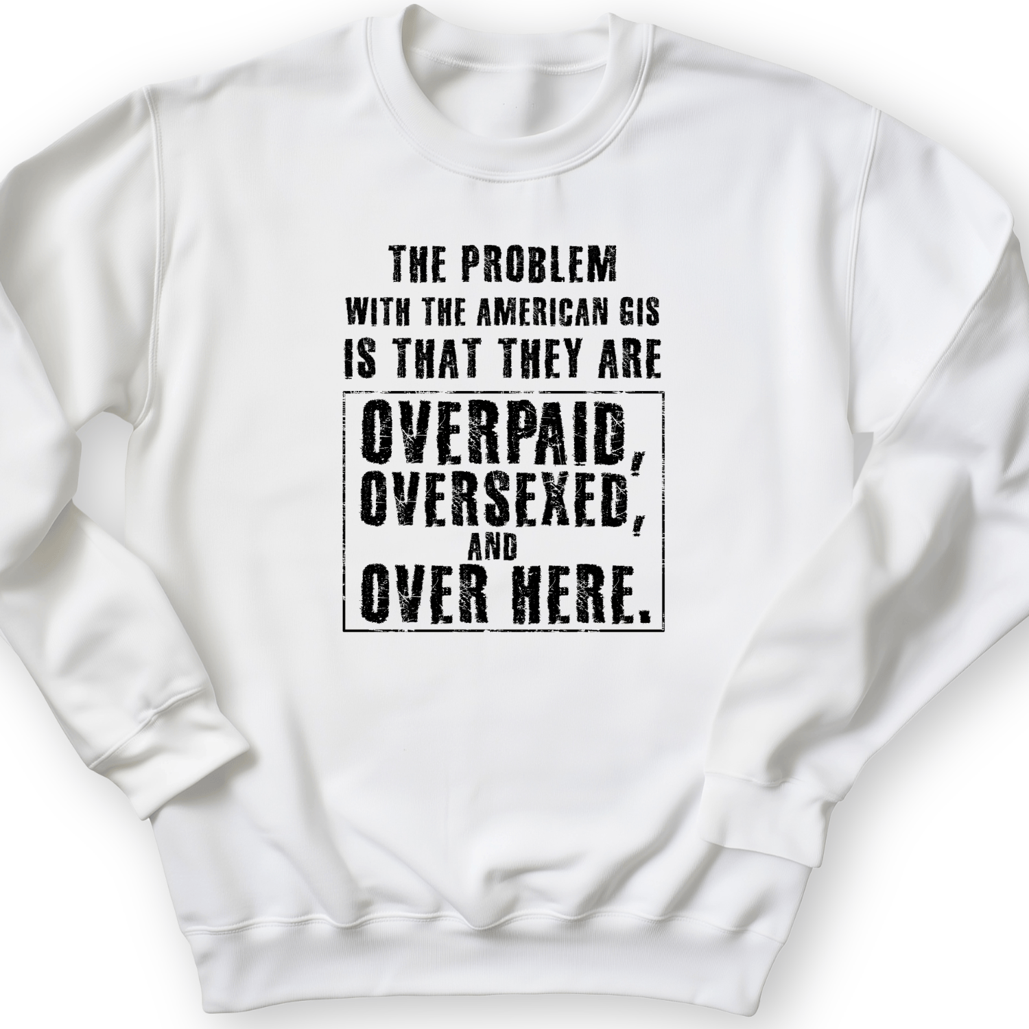 Over Paid Crewneck