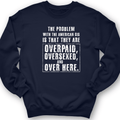 Over Paid Crewneck