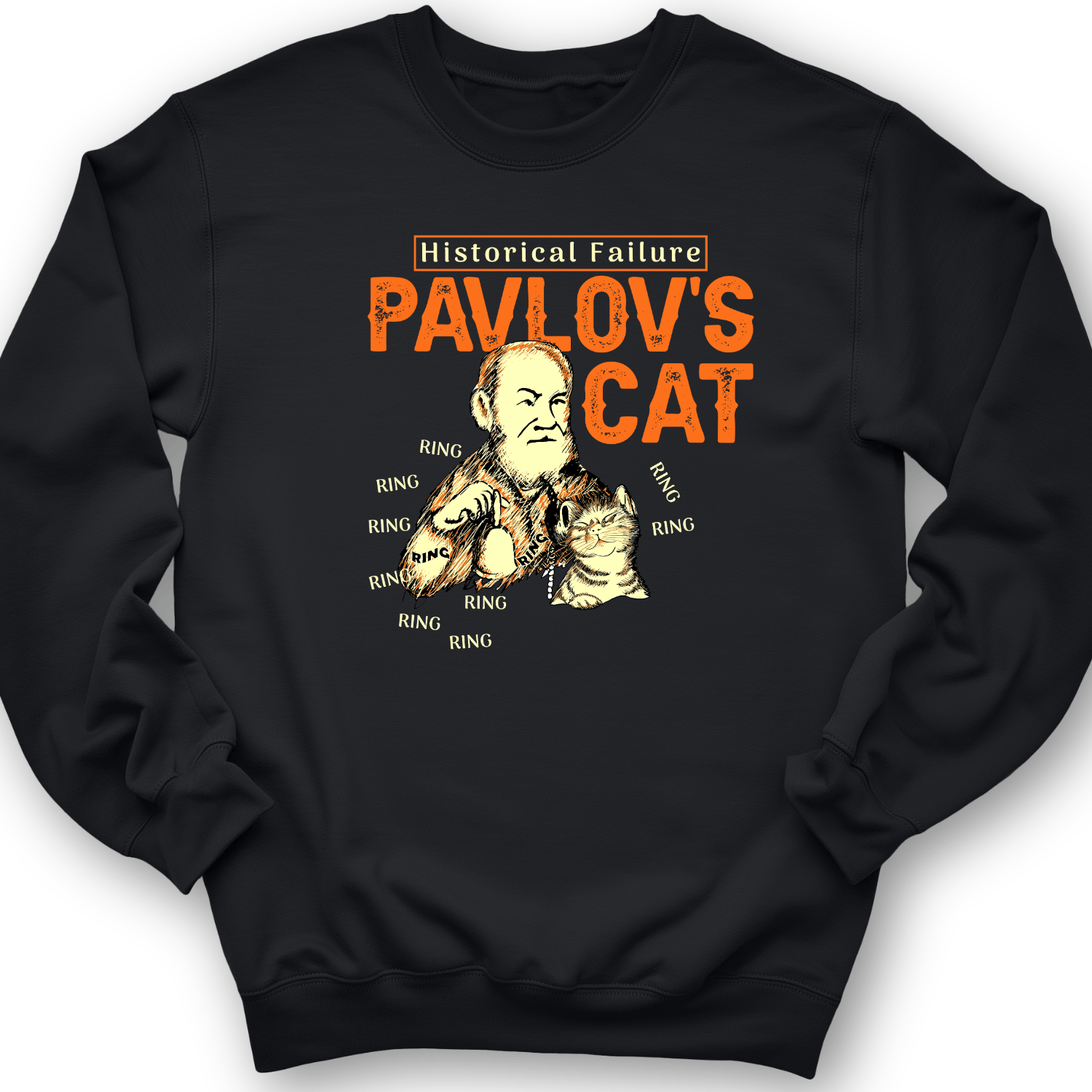 Pavlov's Cat Failure Crewneck