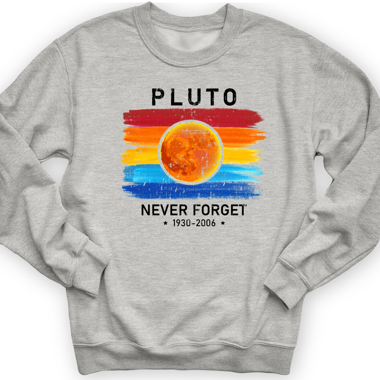 Pluto Never Forget Crewneck