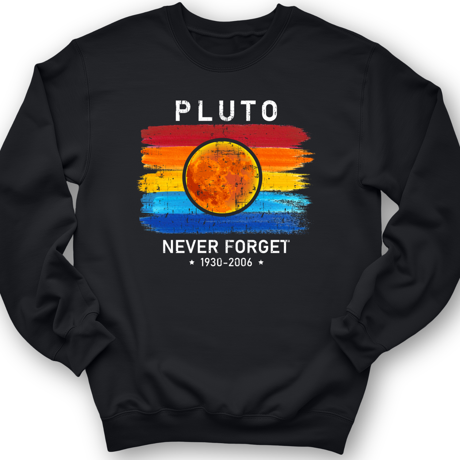 Pluto Never Forget Crewneck