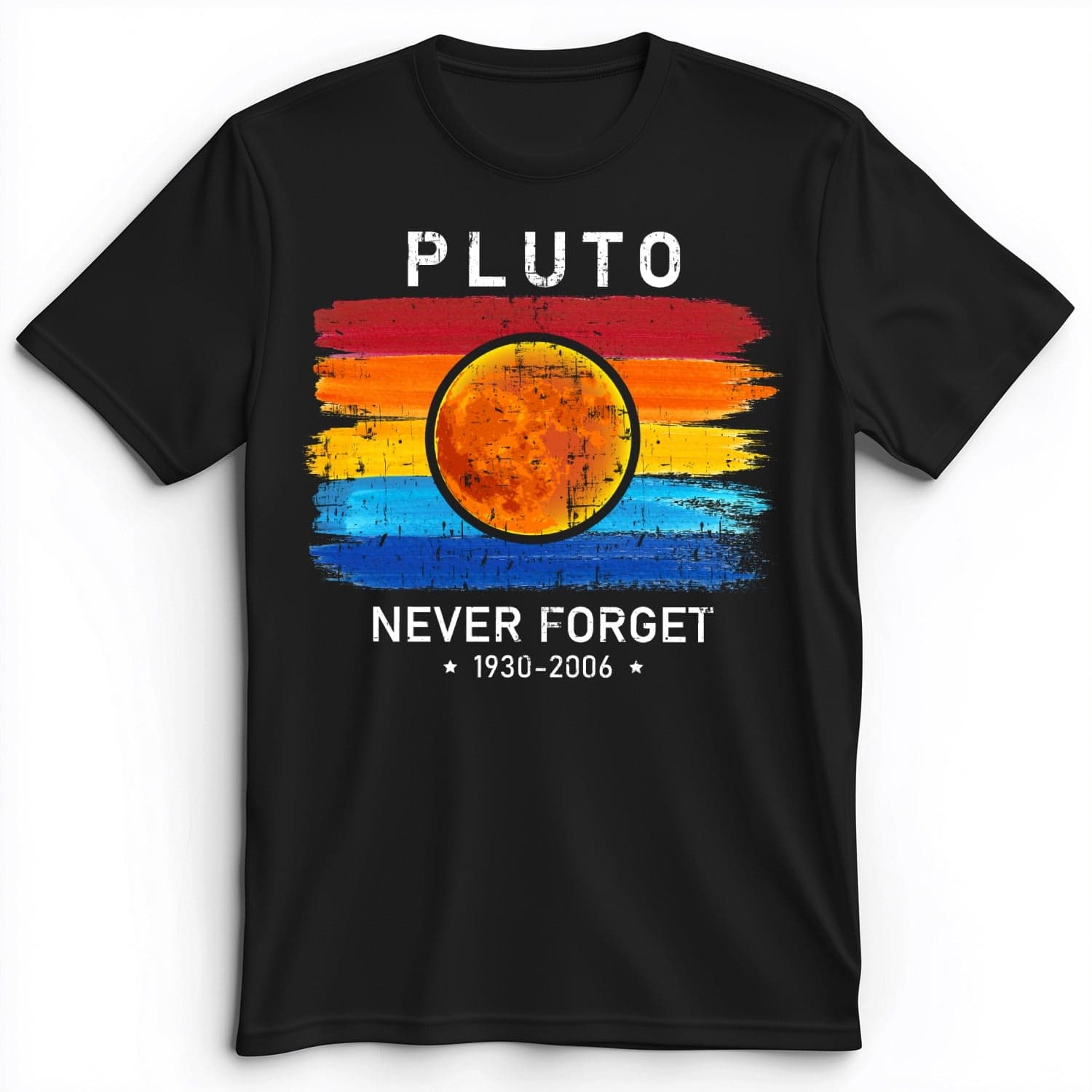 Pluto Never Forget Premium Tee