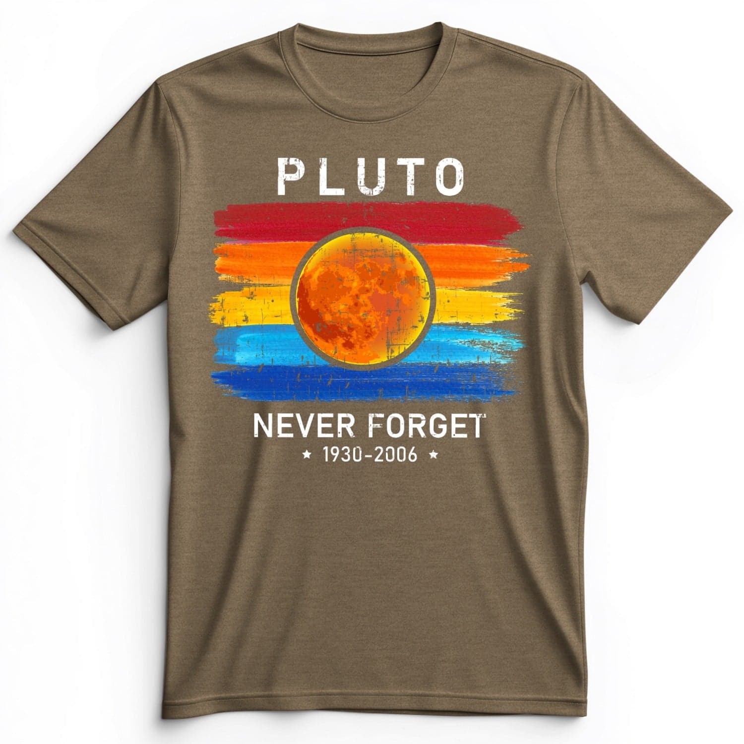 Pluto Never Forget Premium Tee