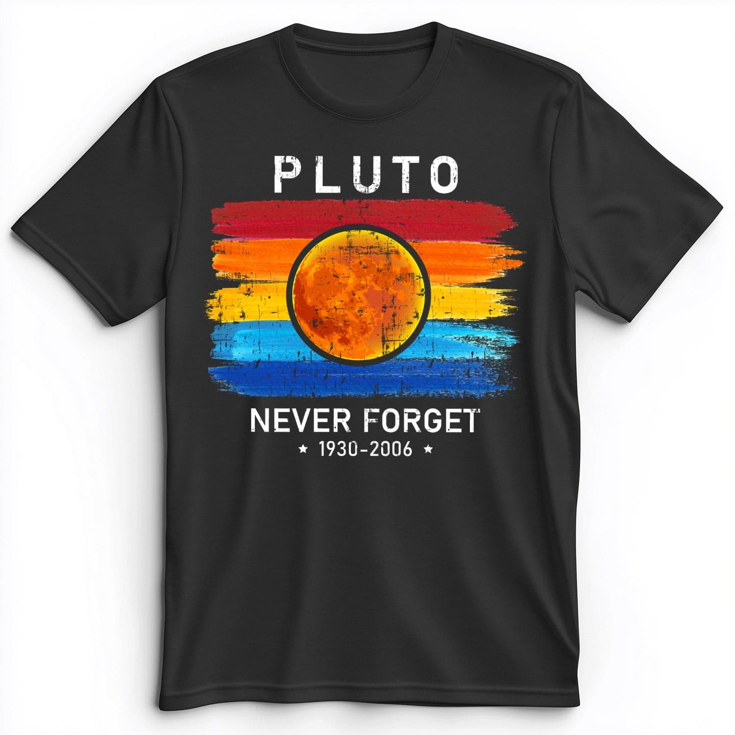 Pluto Never Forget Premium Tee