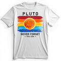 Pluto Never Forget Premium Tee