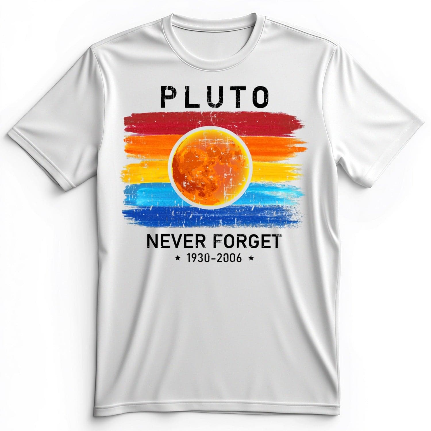 Pluto Never Forget Premium Tee