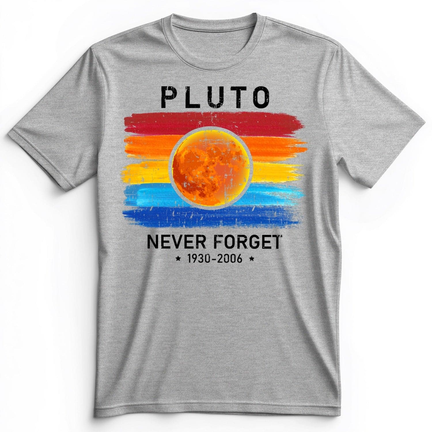 Pluto Never Forget Premium Tee