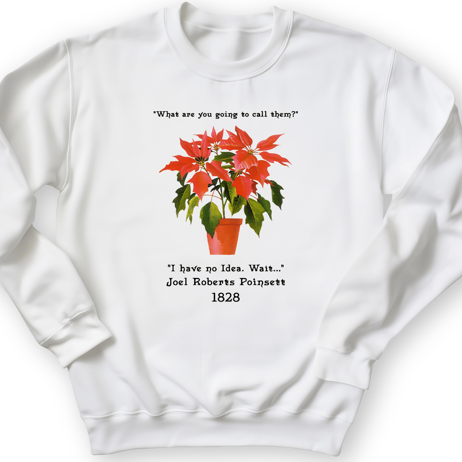 Pointsettias Crewneck