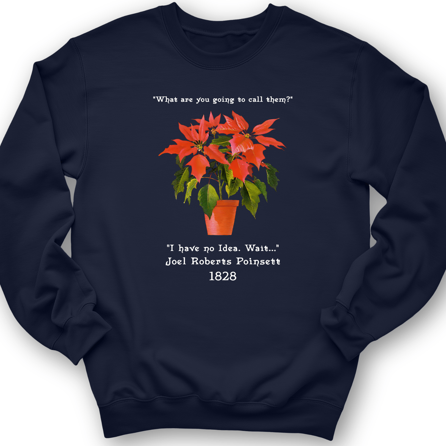 Pointsettias Crewneck