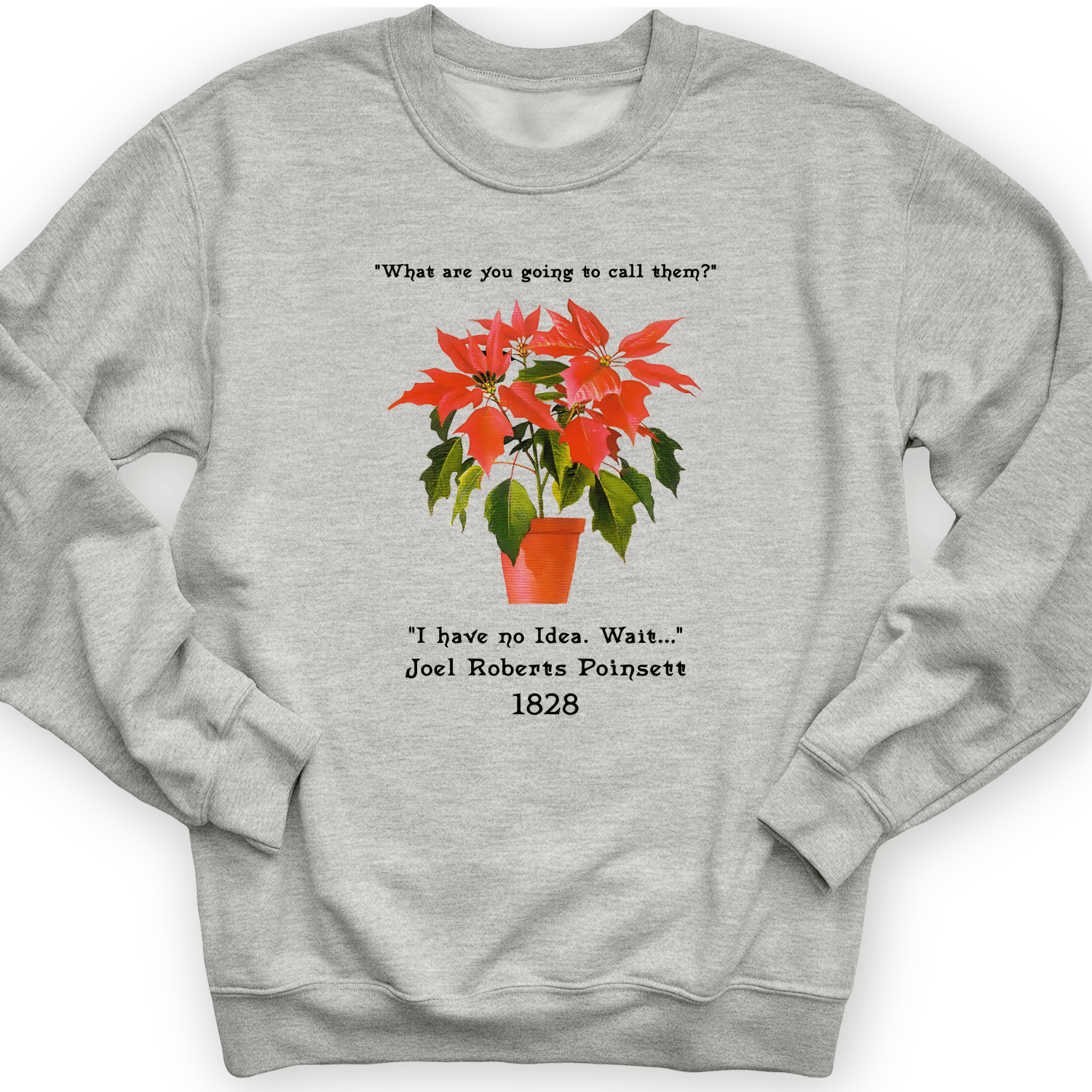 Pointsettias Crewneck
