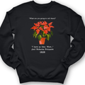 Pointsettias Crewneck