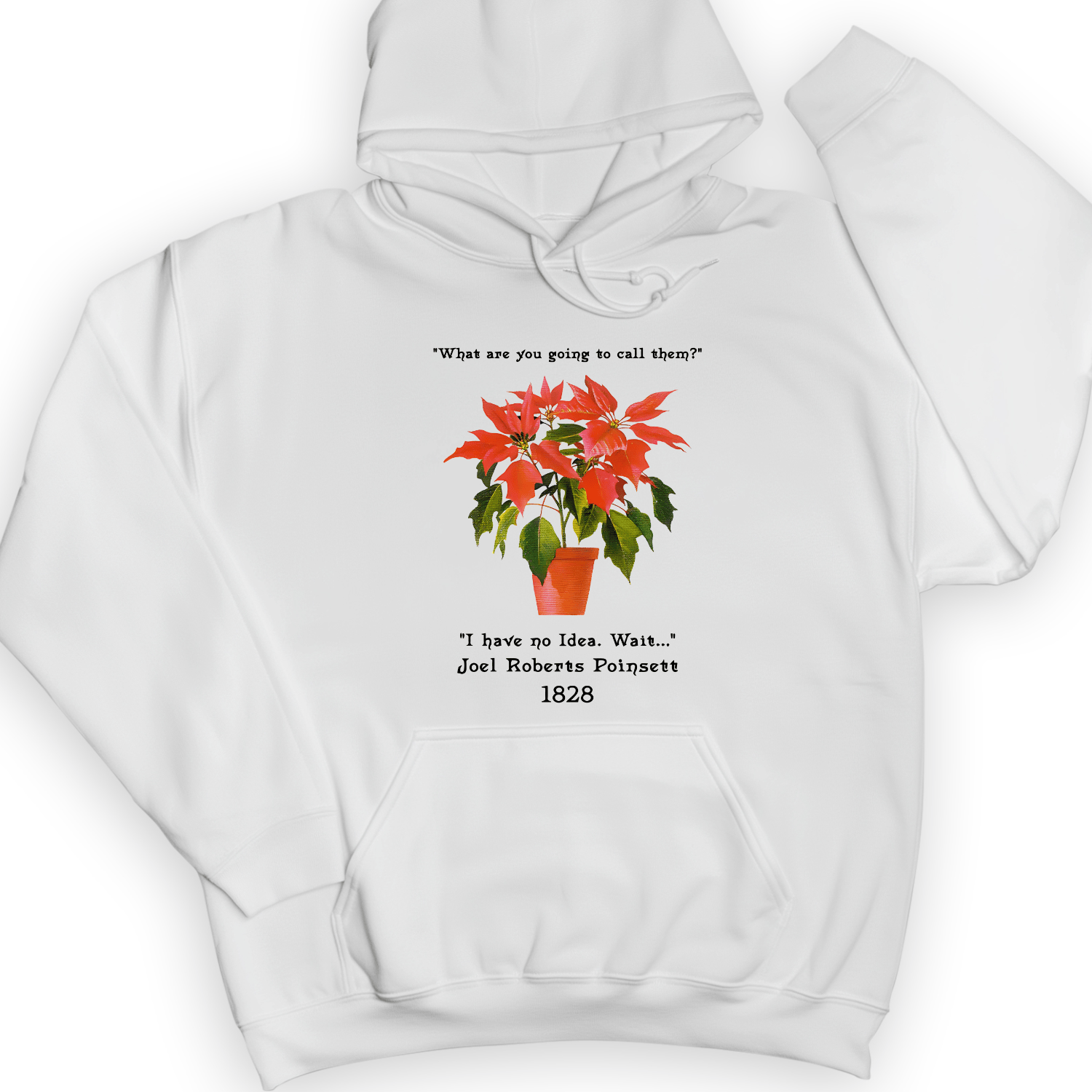 Pointsettias Hoodie