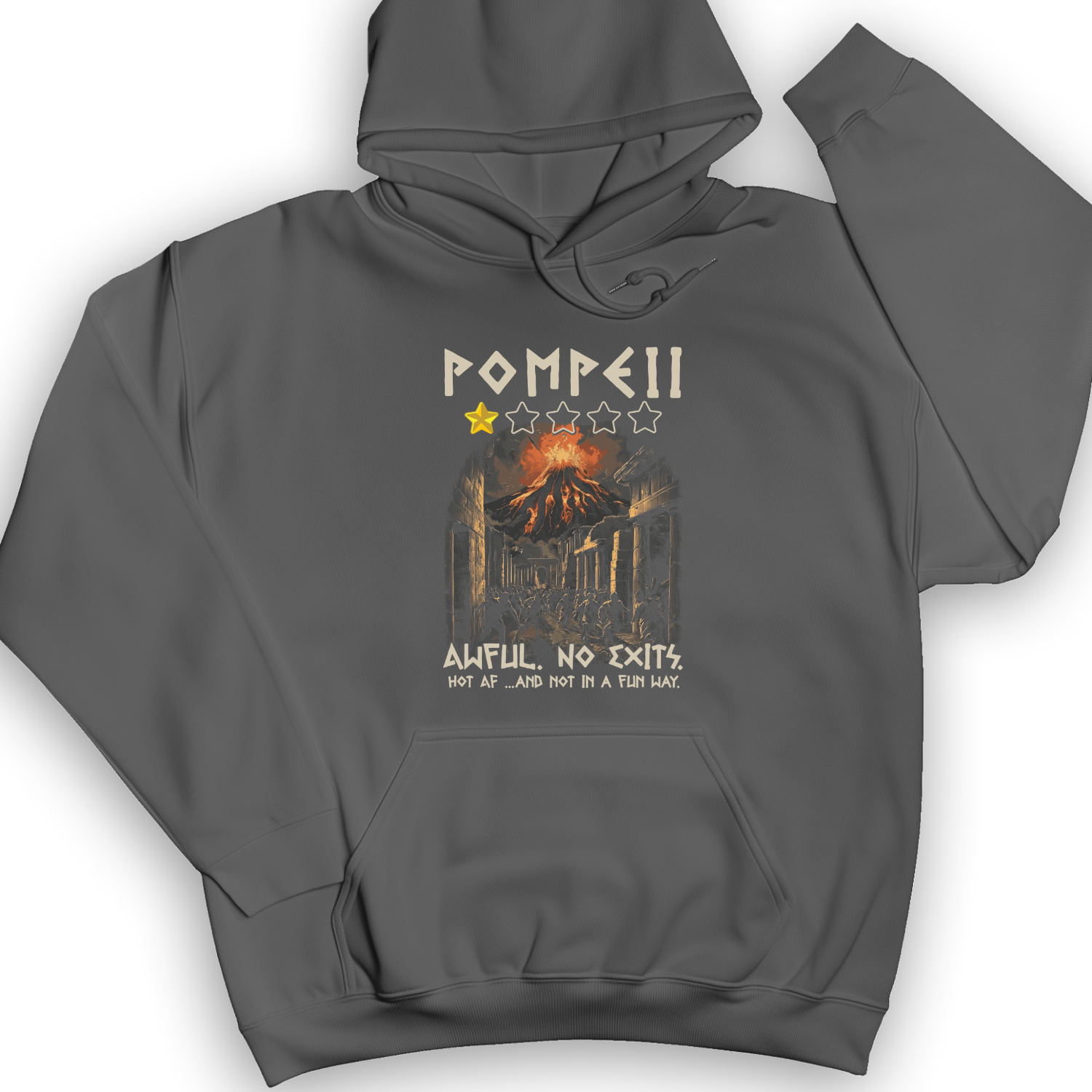 Pompeii 1 Star Hoodie