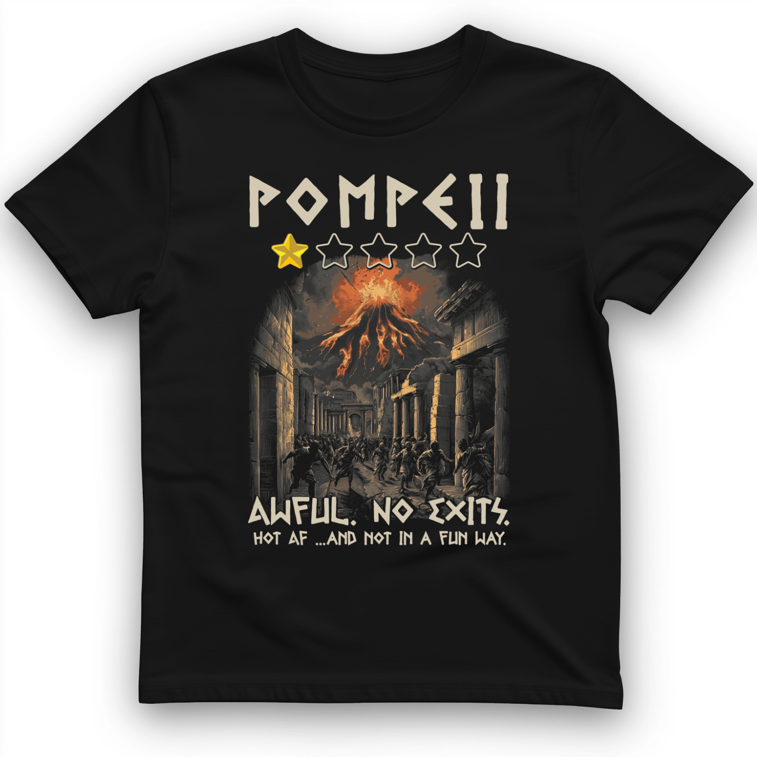 Pompeii 1 Star T-Shirt