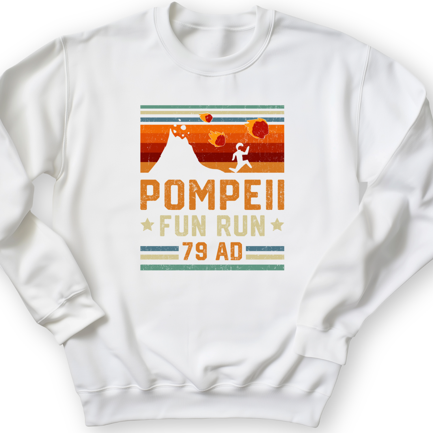Pompeii "Fun" Run Crewneck