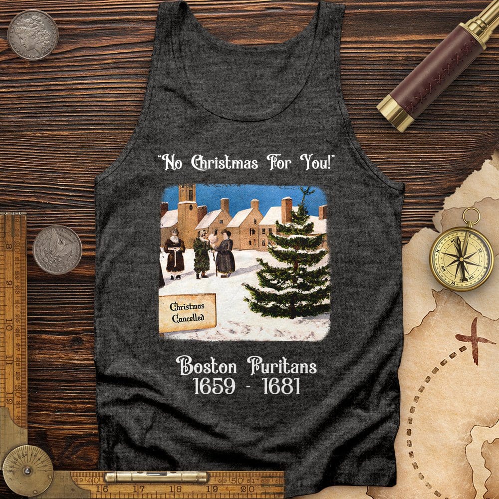Puritans Banned Xmas Boston Tank