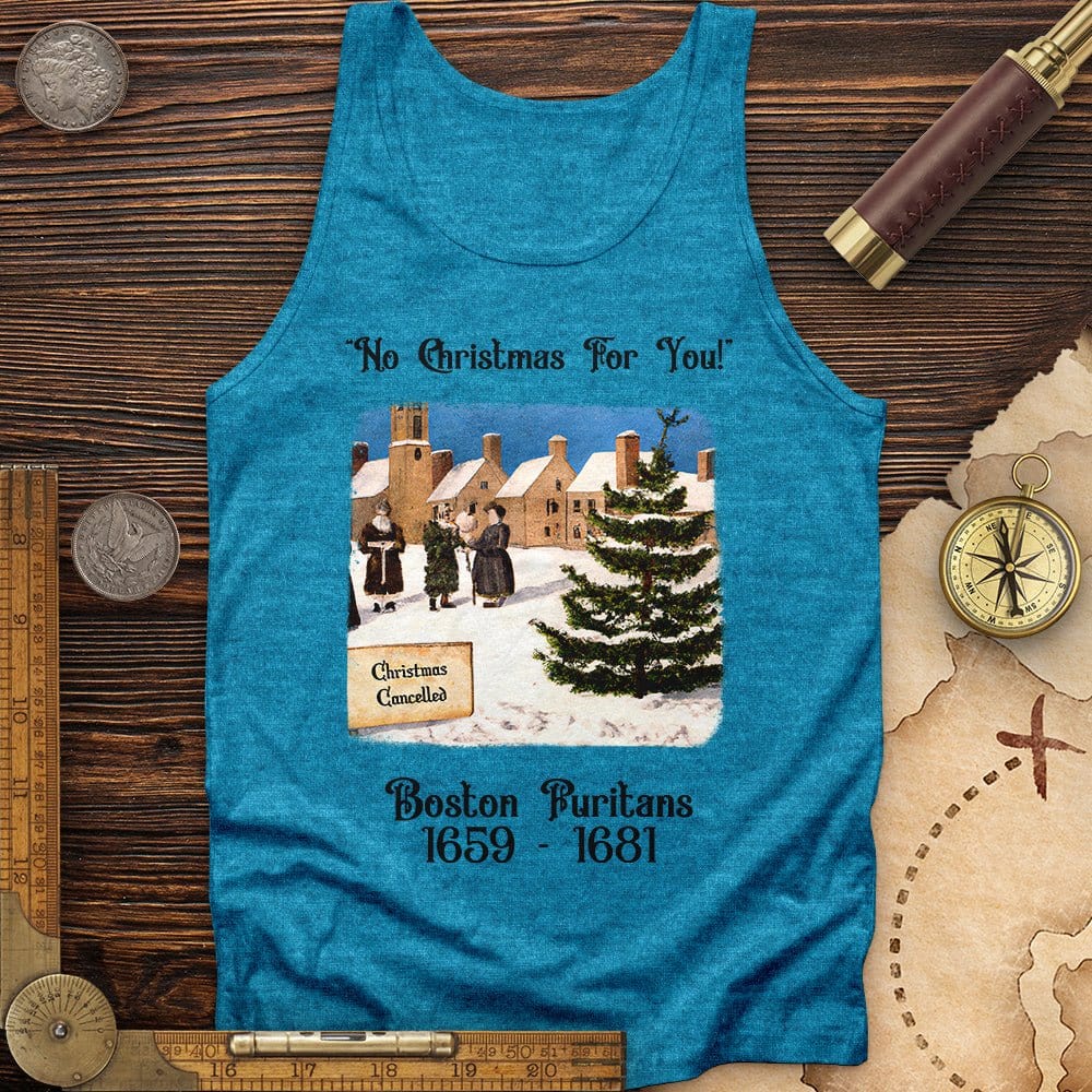 Puritans Banned Xmas Boston Tank