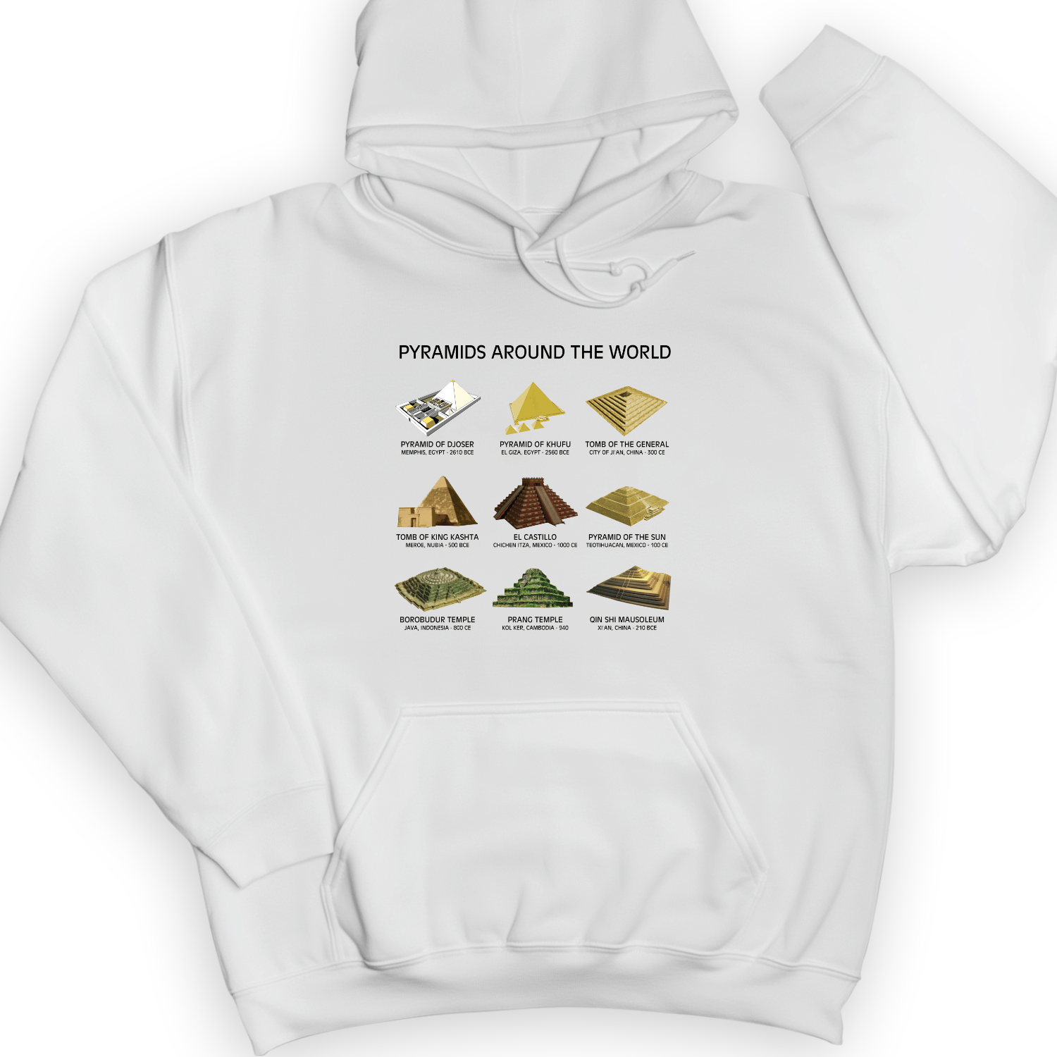 Pyramids Of The World Hoodie