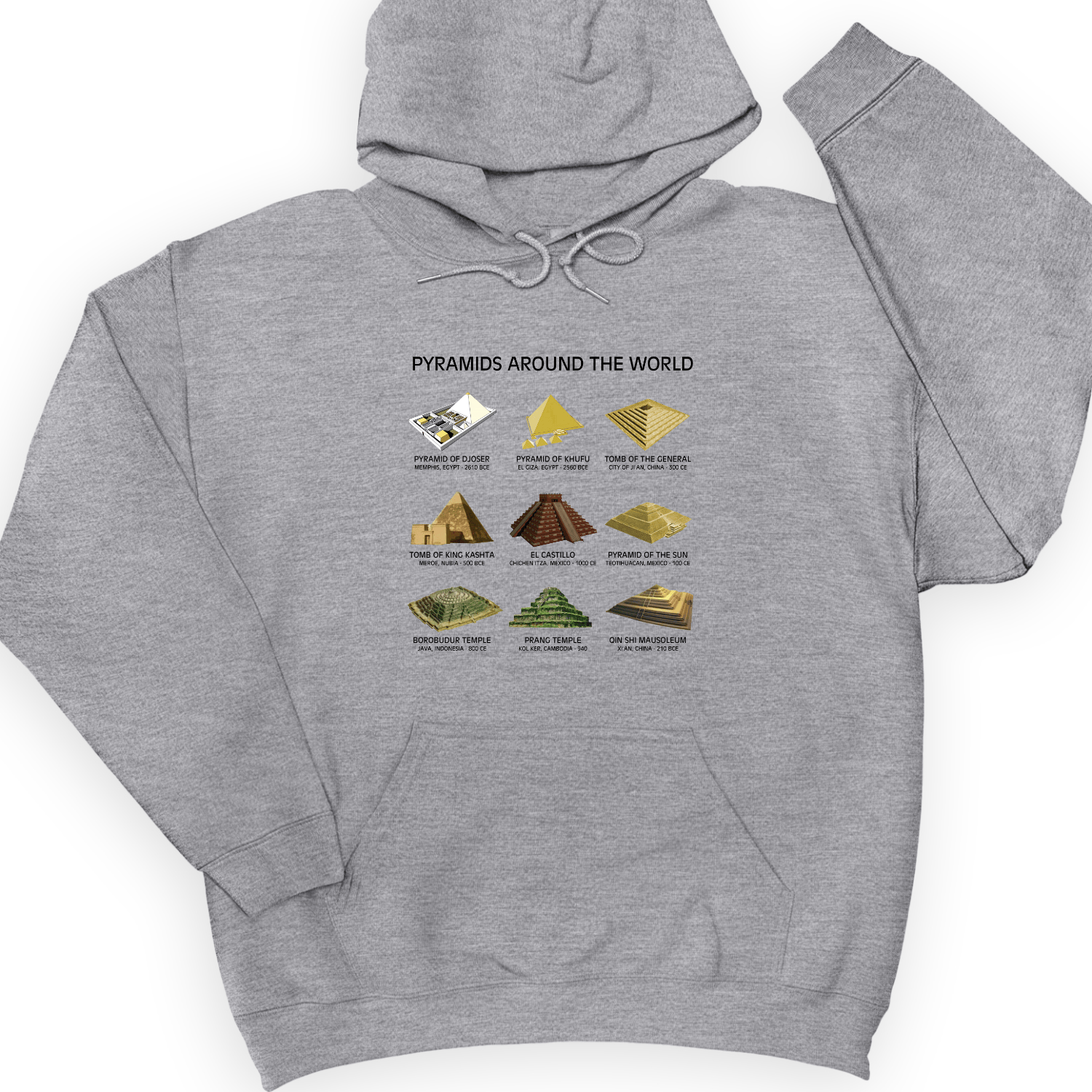 Pyramids Of The World Hoodie