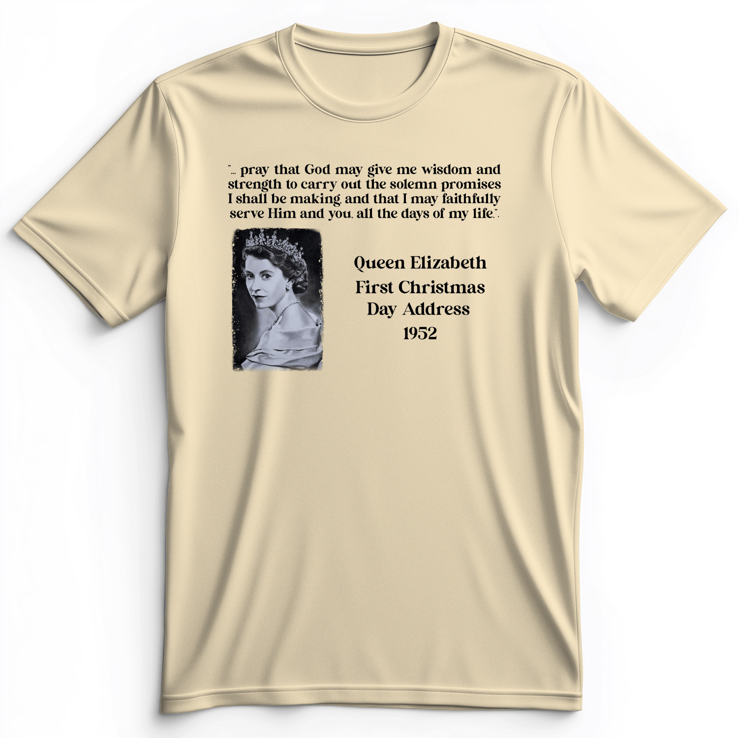 Queen Elizabeth II Xmas Address Premium Tee