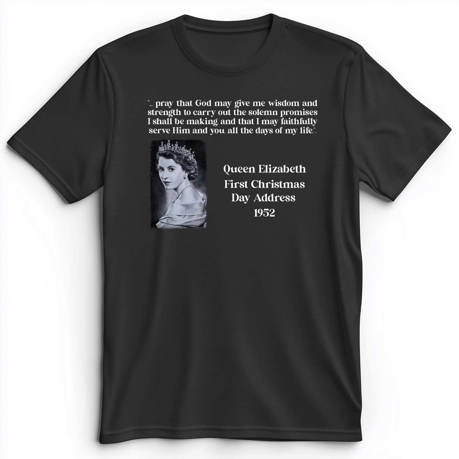 Queen Elizabeth II Xmas Address Premium Tee
