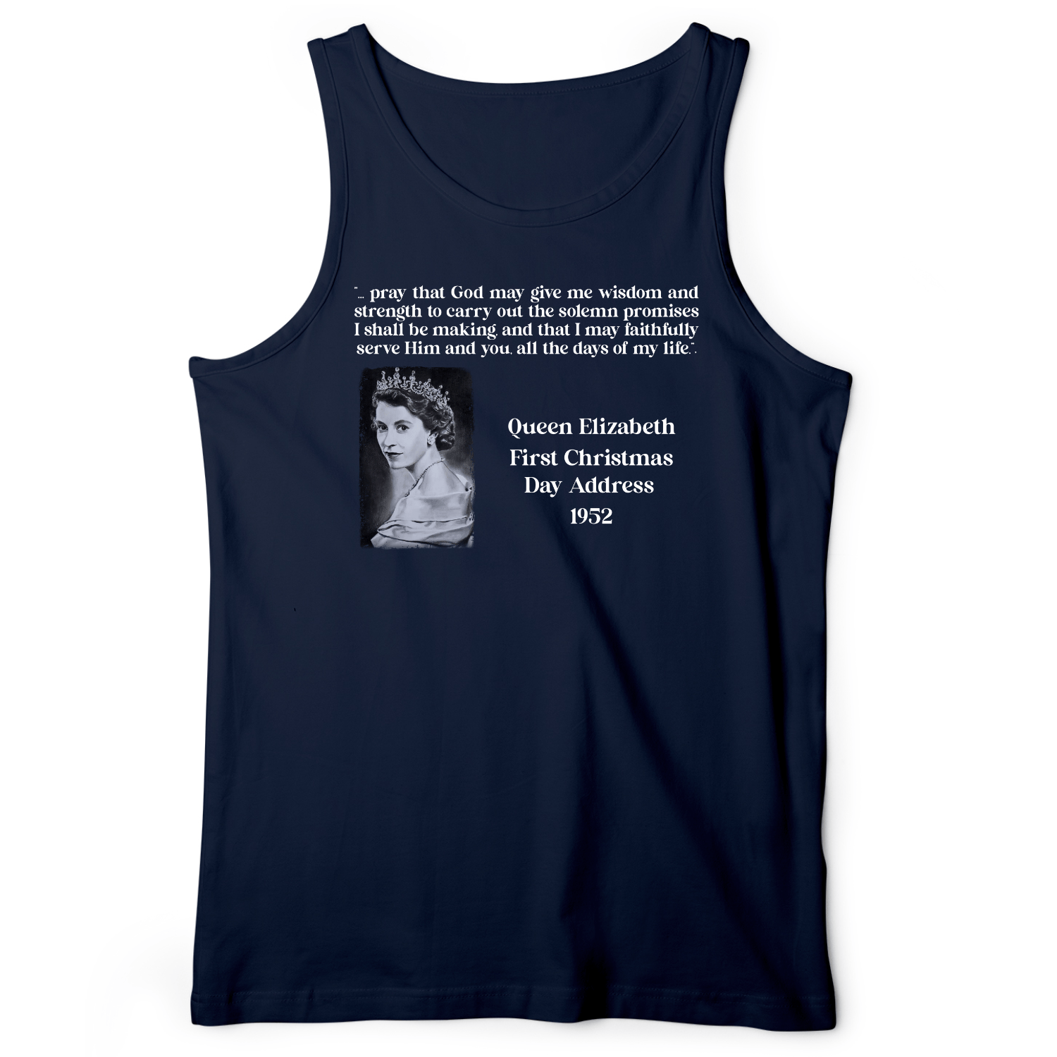 Queen Elizabeth II Xmas Address Tank