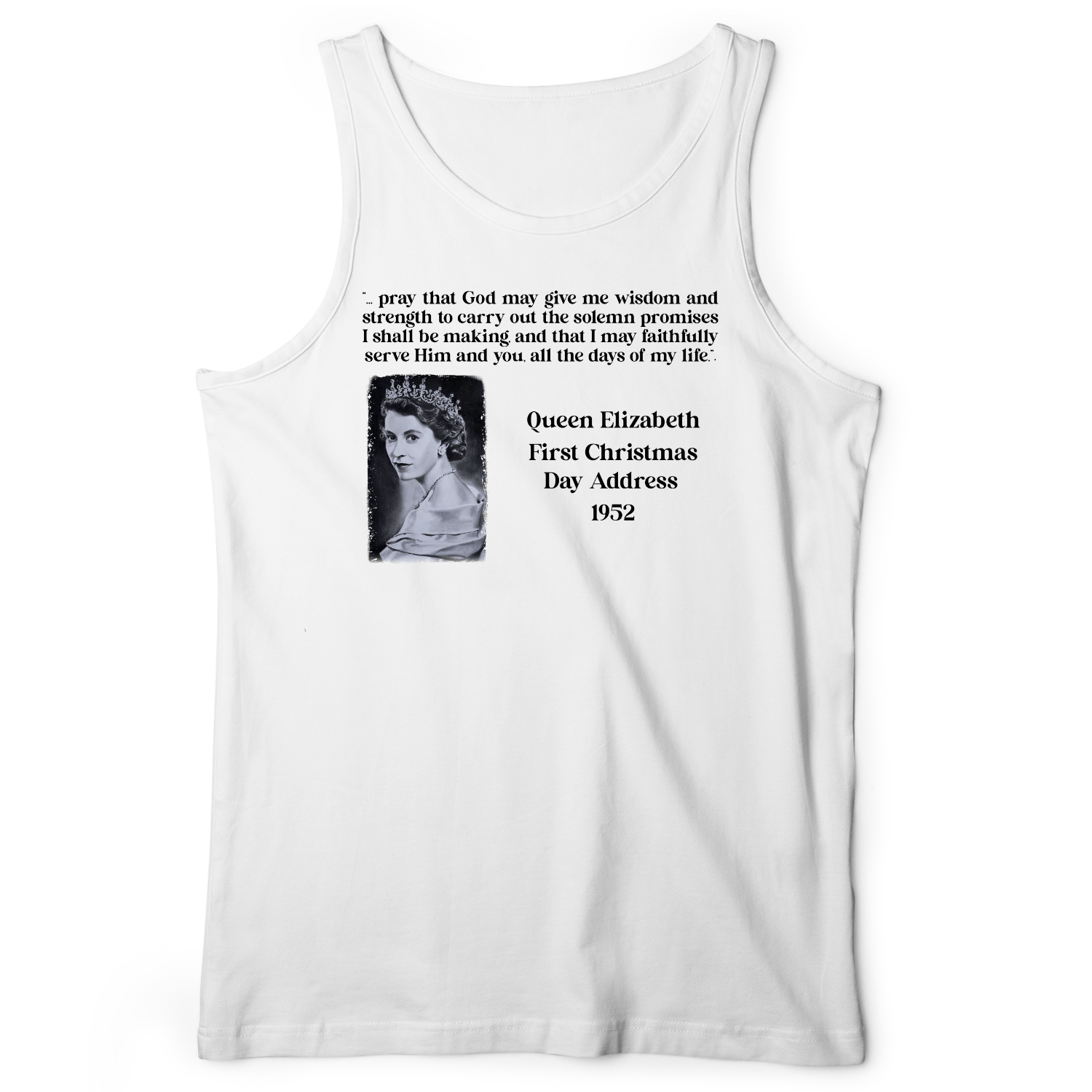 Queen Elizabeth II Xmas Address Tank
