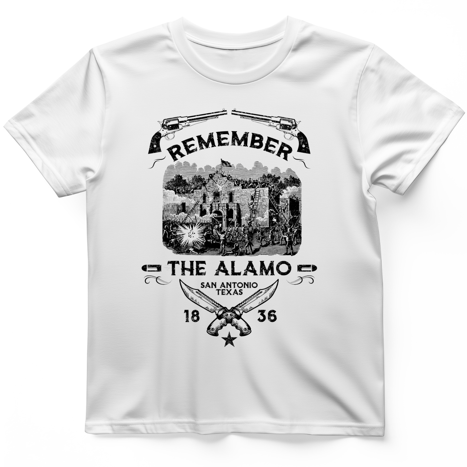 Remember The Alamo 1836 T-Shirt
