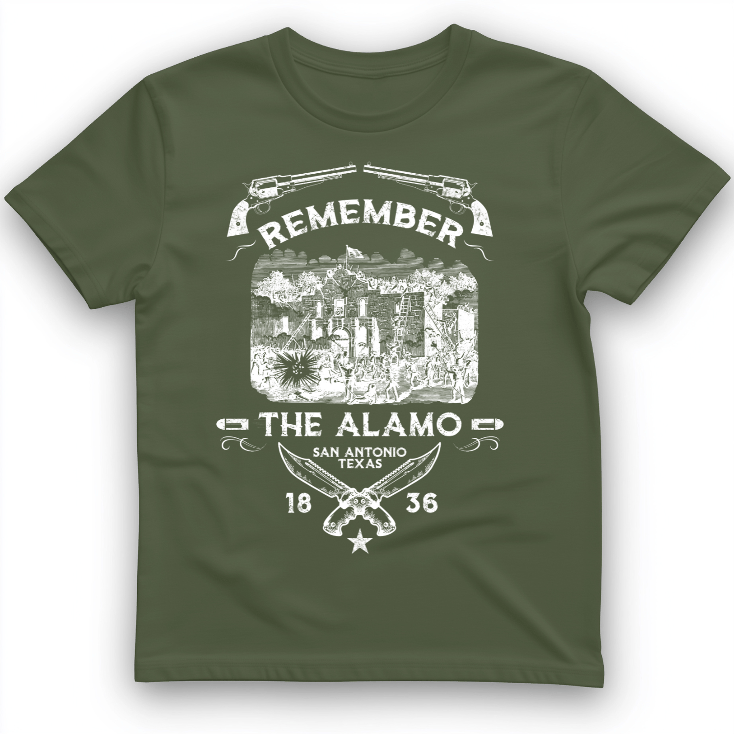 Remember The Alamo 1836 T-Shirt